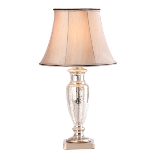 glass urn table lamp