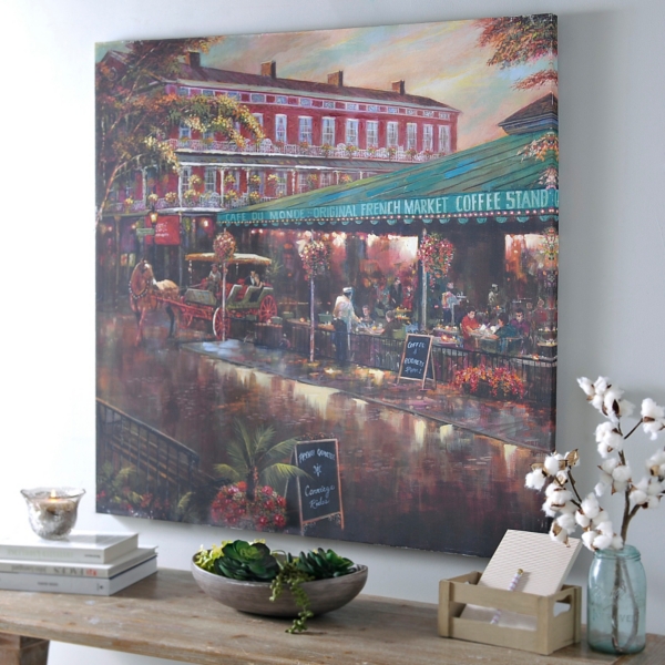 Cafe Du Monde Canvas Art Print Kirklands