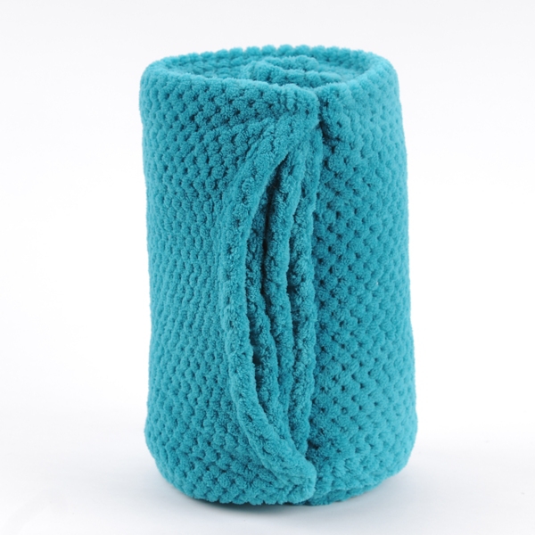 Turquoise Heavenly Plush Throw Kirklands Home