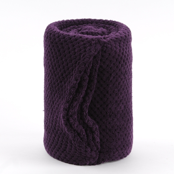 Purple Heavenly Plush Throw Kirklands Home