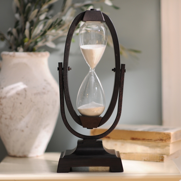 glass hourglass