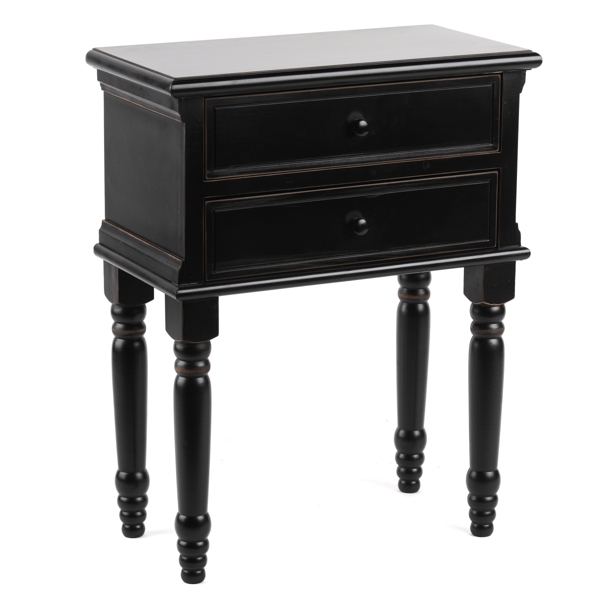 Sadie Black Nightstand Kirklands Home