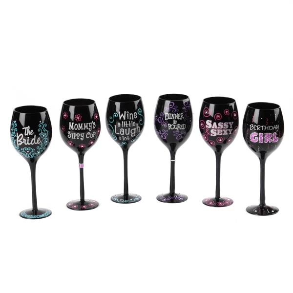 2013 Bling Wine Glass Kirklands Home