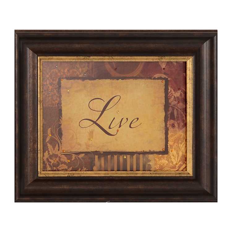 Mini Framed Love Note I Hope You Know How Much I Love You vintage frame bronze glitter desk decor