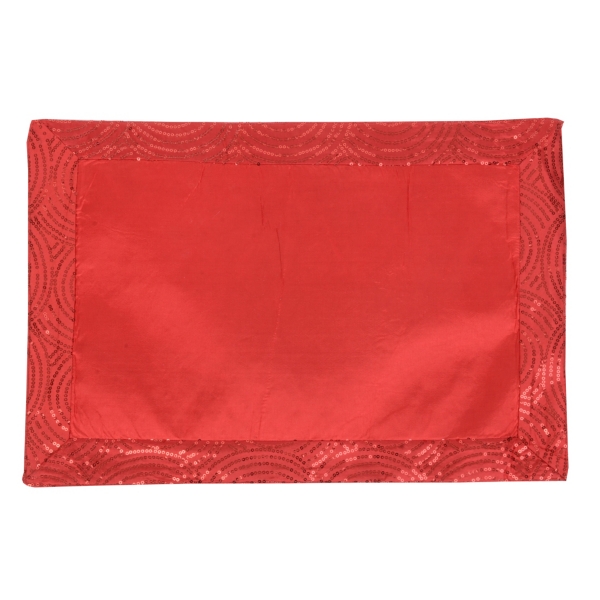Red Glitz Placemat Kirklands Home