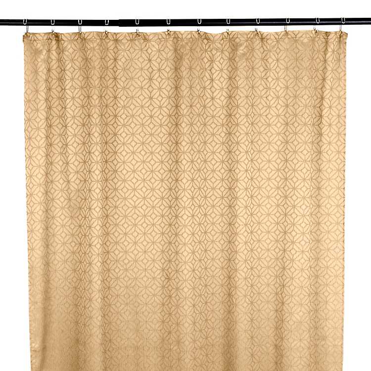 Taupe Mosaic Shower Curtain Kirklands, Brown Mosaic Shower Curtain