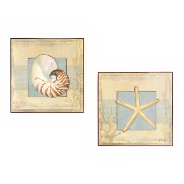 Coastal Calm Wall Plaques Kirklands Home