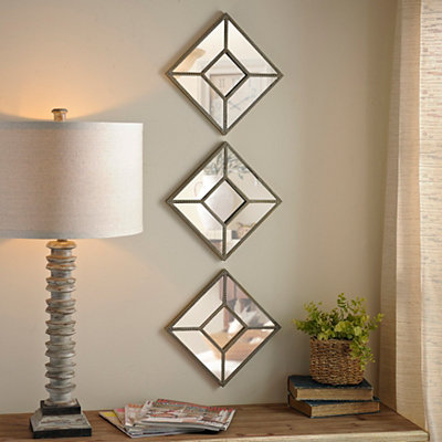 decorative mirror tiles 12x12