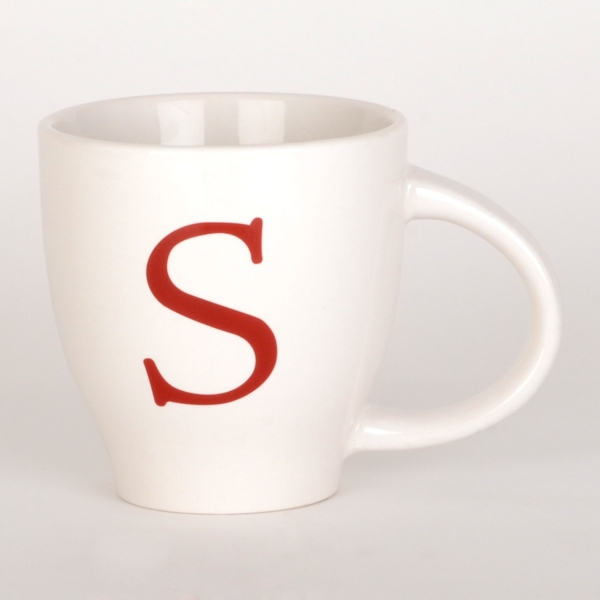 Red Monogram S Mug Kirklands Home