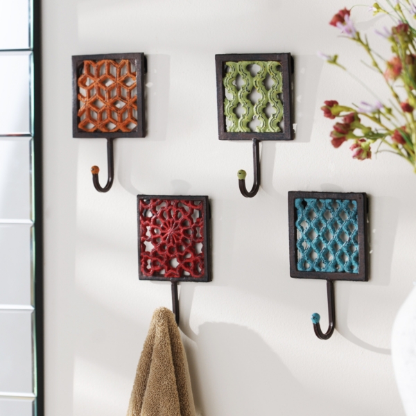 Cast Iron Geometric Wall Hooks Kirklands Home