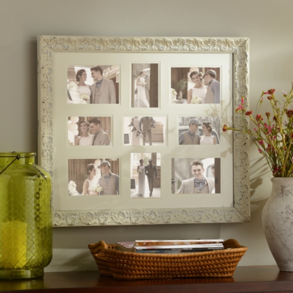 Distressed White Harlow Collage Frame Kirklands Home
