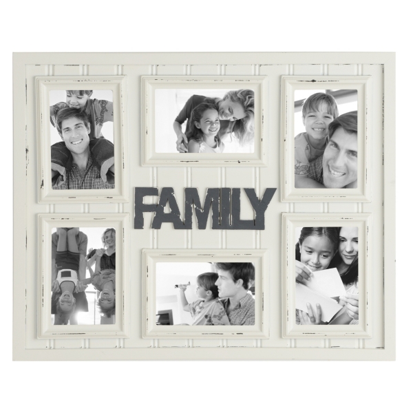 Distressed Ivory Family Collage Frame Kirklands Home