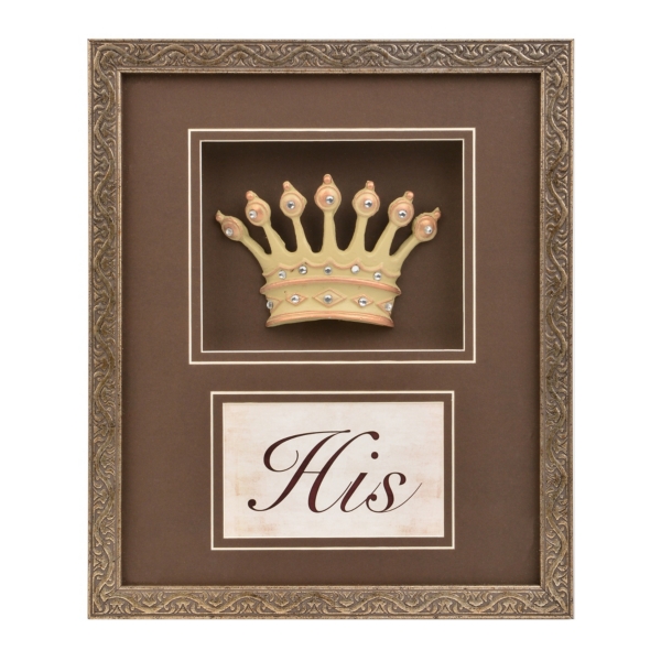 shadow box for crown and sash