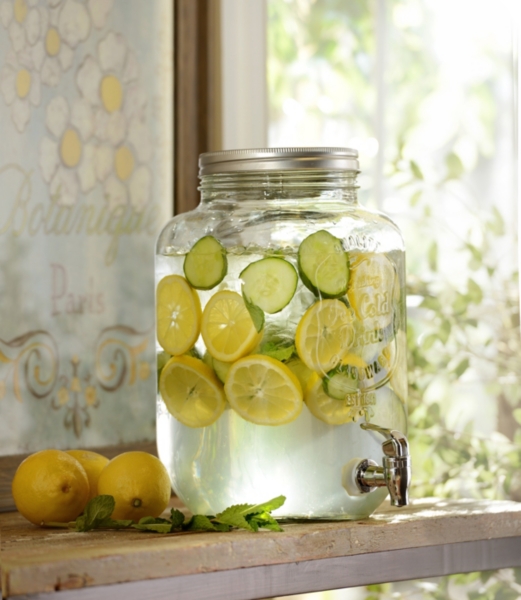 Vintage Glass Beverage Dispenser, 2Gallon Kirklands Home