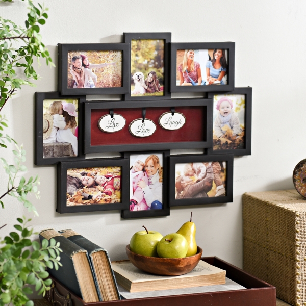 Live Love Laugh Shadowbox Black Collage Frame Kirklands