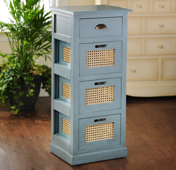 Arctic Blue 4Drawer Storage Chest Kirklands Home