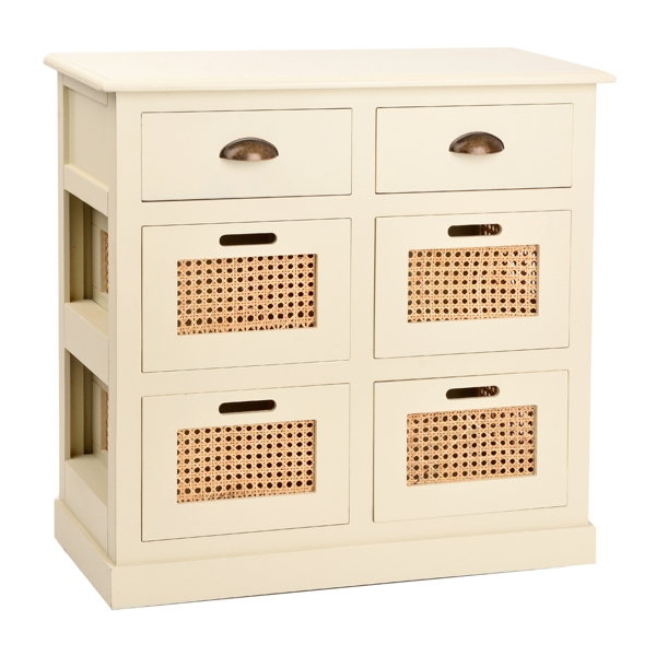 Cream 6Drawer Storage Chest Kirklands Home