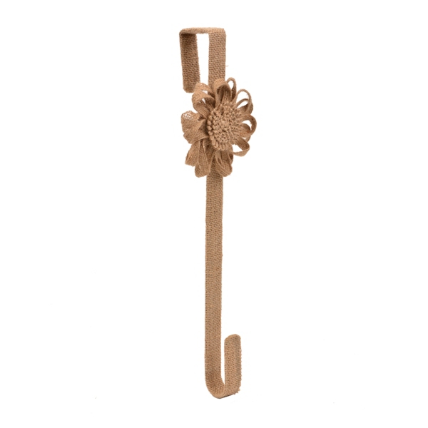 Tan Burlap Flower Wreath Hanger Kirklands Home
