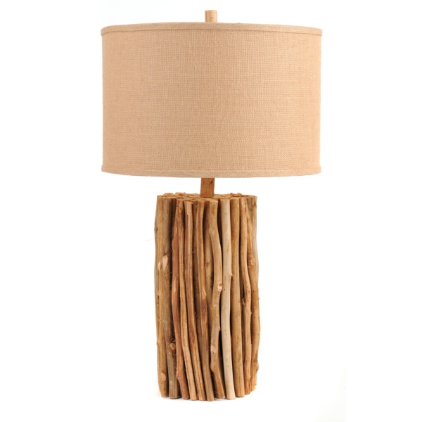 twig table lamp