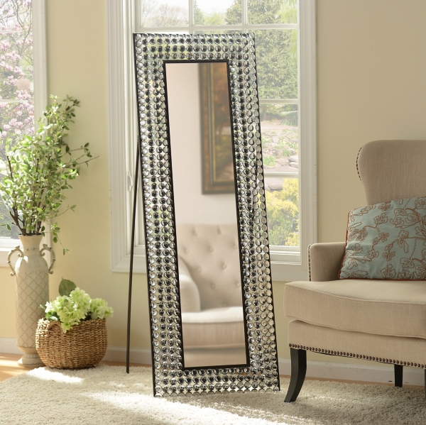 Beautiful full length rhinestone mirror - hobby lobby for Sale in  Naperville, IL - OfferUp