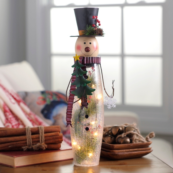 Snowman PreLit Hurricane Kirklands Home