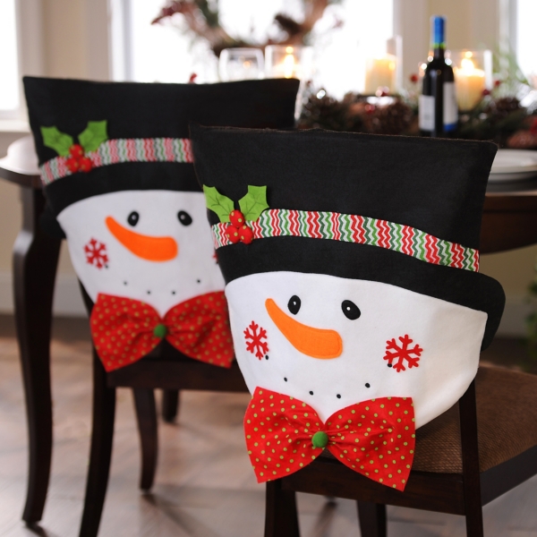 Snowman best sale chair covers