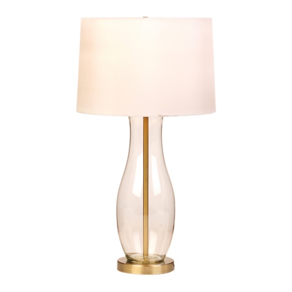 brushed brass table lamps