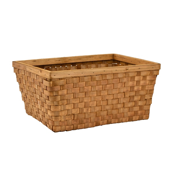 Chipwood Rectangular Storage Basket Kirklands Home