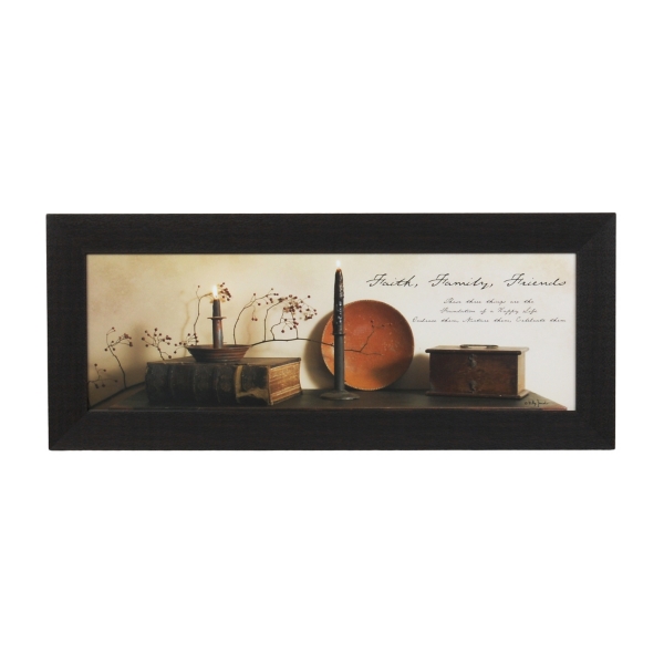Faith Family Friends Framed Art Print Kirklands