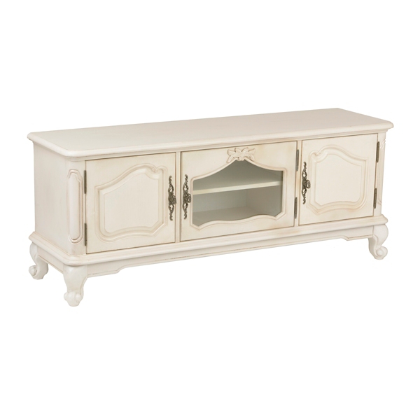 Provence Antique White Media Console Kirklands Home