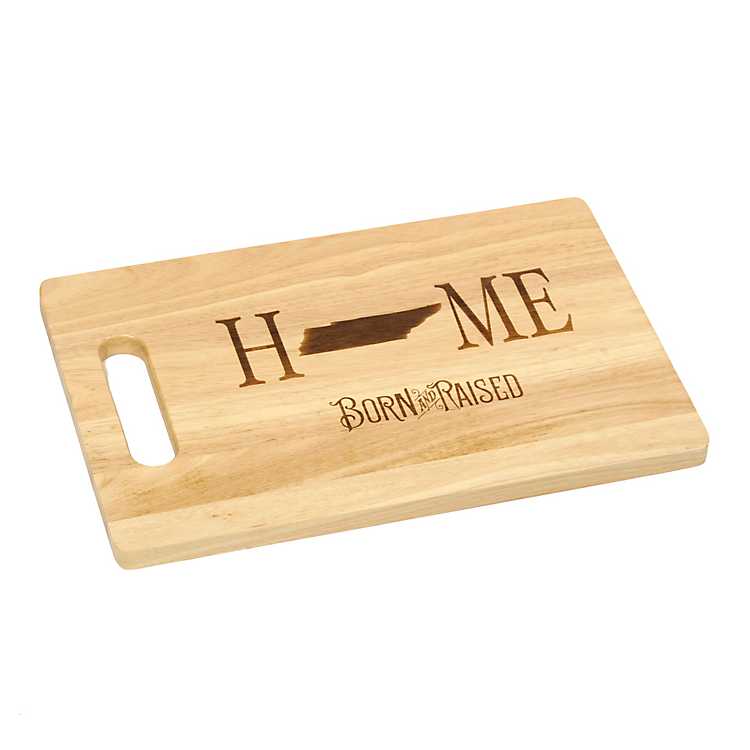 180 Engraved Wood Cutting Board Housewarming Tennessee Cutting Board Personalized Cutting Board Home State Cutting Board