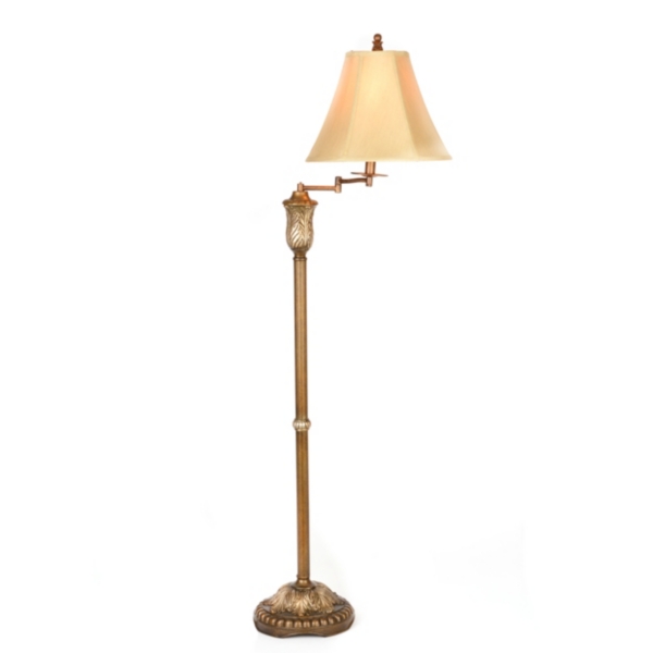 Barret Swing Arm Floor Lamp Kirklands