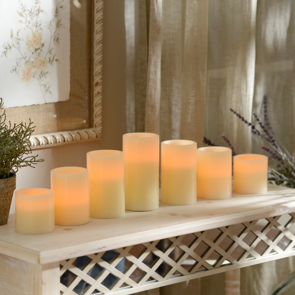 Kirkland signature flameless led deals candles with remote