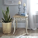 Ivory Baroque Accent Table