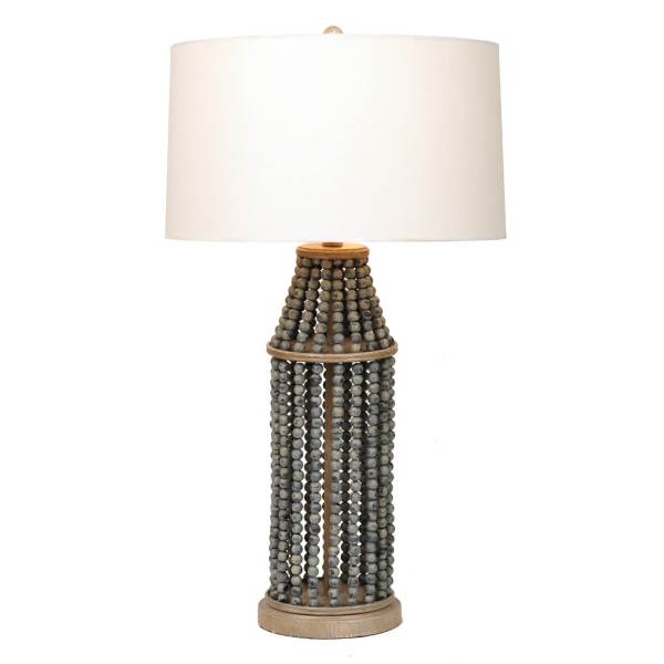 beaded table lamp