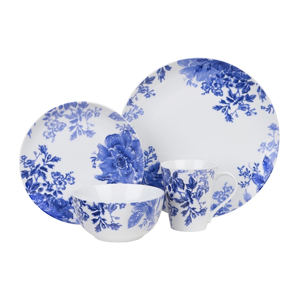 Bluebell 16pc. Dinnerware Set Kirklands Home