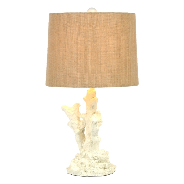 coral reef table lamp