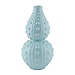 Turquoise Sea Urchin Ceramic Vase