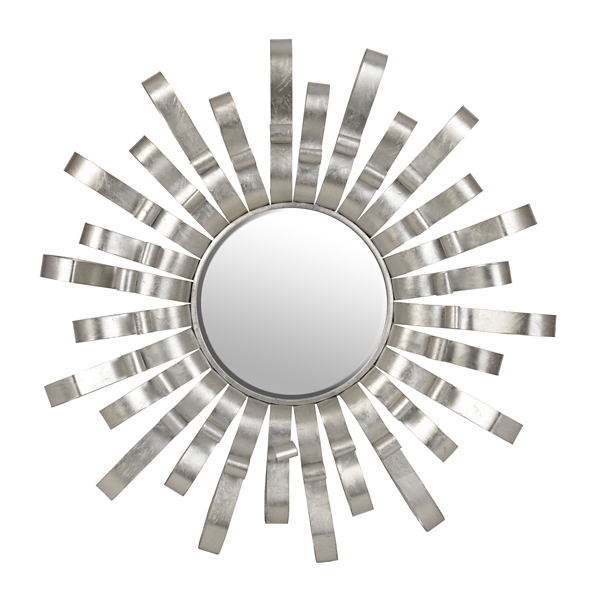 Silver Gianna Sunburst Mirror Kirklands Home