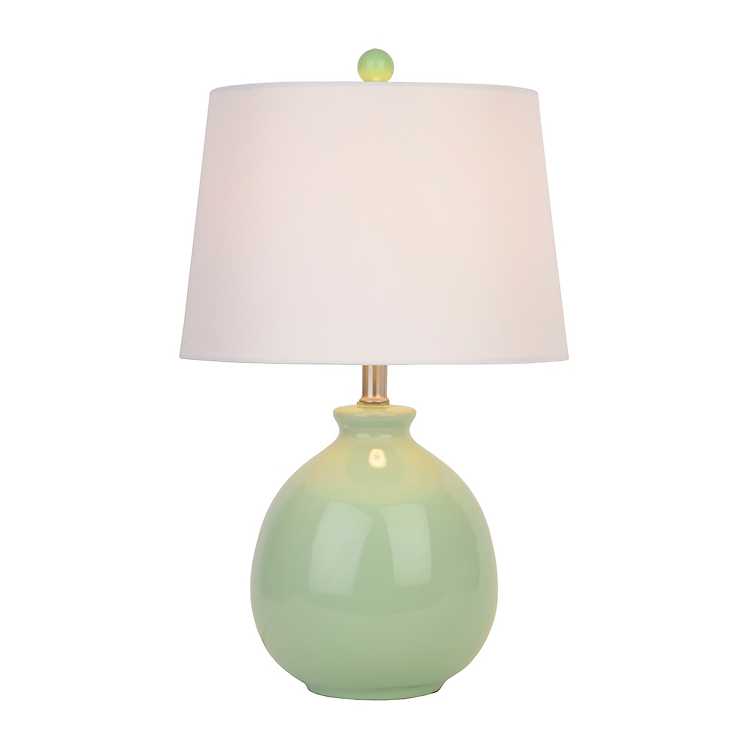 Desk Lamp With Shade Modern Mint Green Table Lamp 
