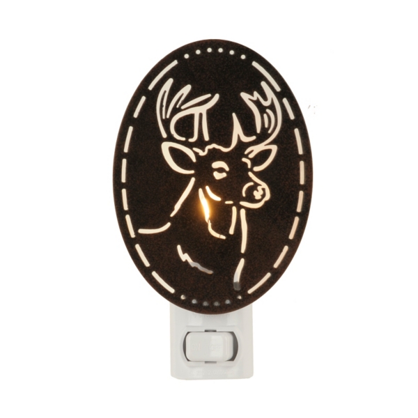 Cutout Metal Deer Silhouette Night Light Kirklands Home