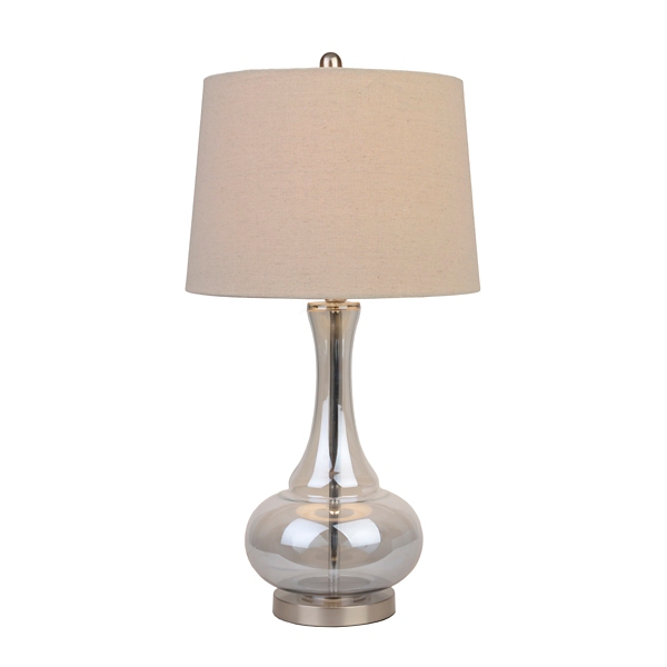 Pale Blue Glass Table Lamp Kirklands Home