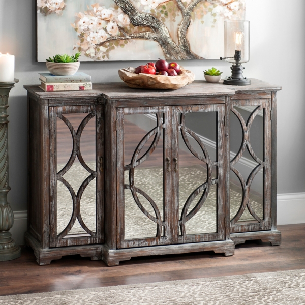 Mirrored Sideboard Table Mirror Ideas