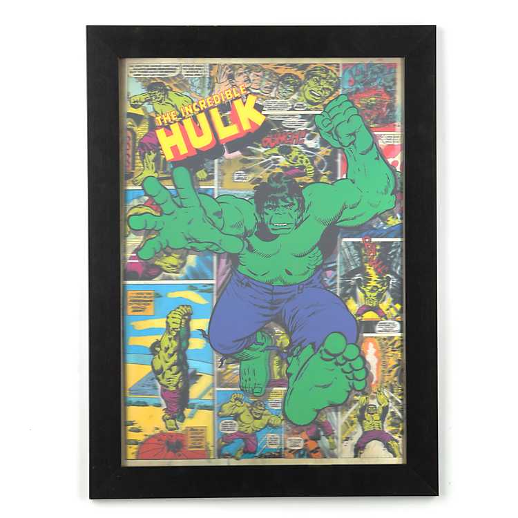 BNIB The Incredible Hulk Amazing 3D Collectors Limited Edition Framed Picture 