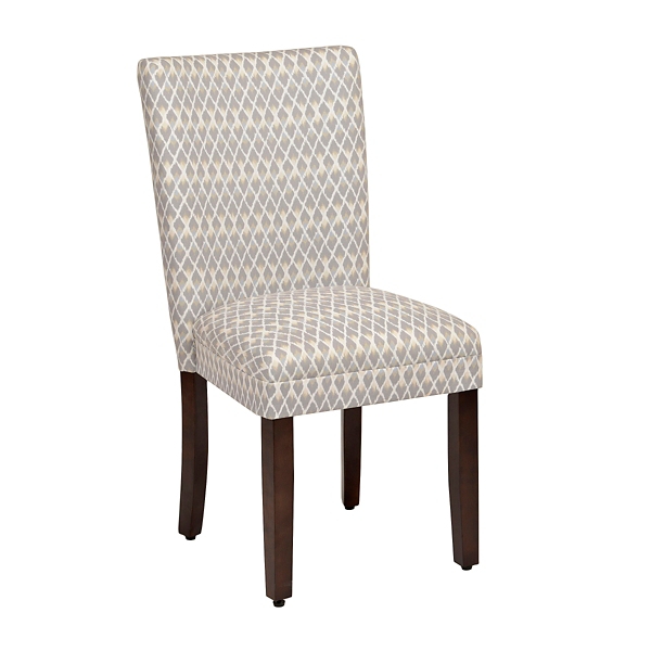 Pewter Ikat Parsons Chair | Kirklands Home