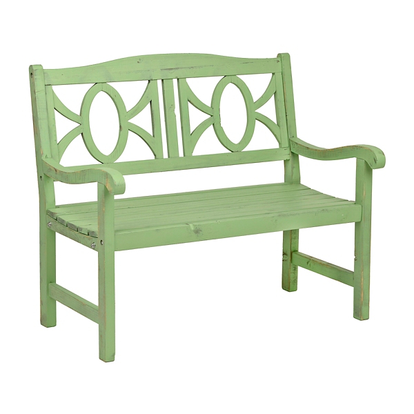 Green outdoor bench new arrivals