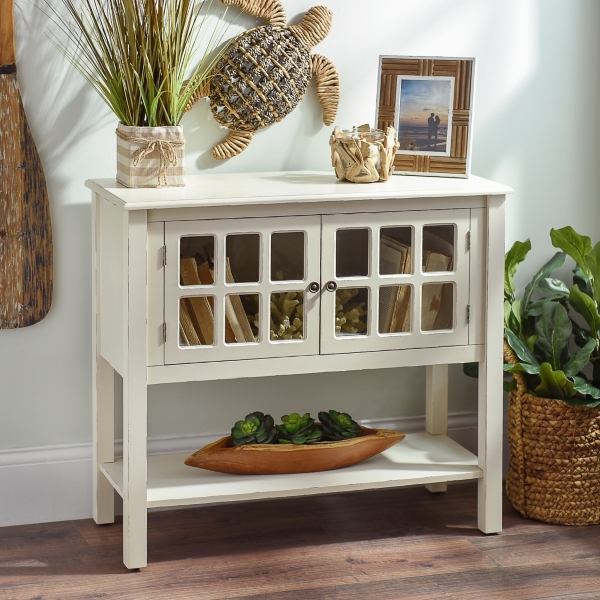 window console table