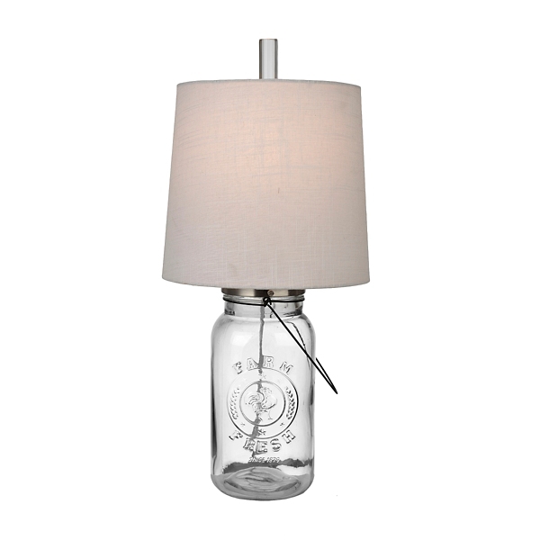 jar table lamp