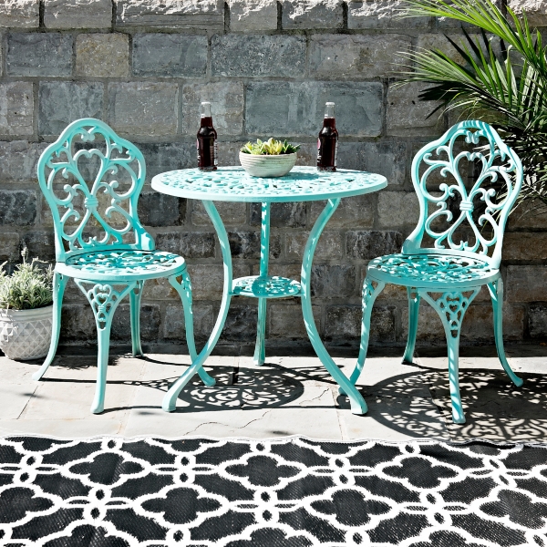 Wrought iron bistro online table