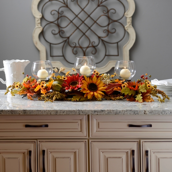 Curved Sunflower Centerpiece Kirklands Home